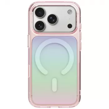 UNIQ Coehl Estelle tok iPhone 18 Pro Max / 17 Pro Max készülékhez, mágneses töltés, rózsaszín