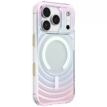 UNIQ Coehl Vela tok iPhone 18 Pro /17 Pro mágneses töltés, opál