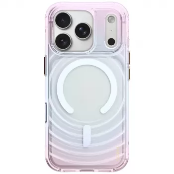 UNIQ Coehl Vela tok iPhone 18 Pro /17 Pro mágneses töltés, opál