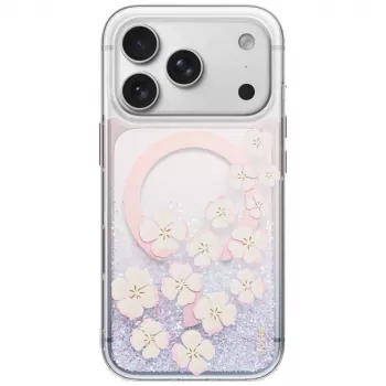 UNIQ Coehl Isla tok iPhone 18 Pro / 17 Pro készülékhez, mágneses töltés, rózsaszín
