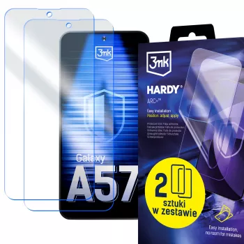3mk Hardy ARC+ 4 rétegű kijelzővédő fólia Samsung Galaxy A57-hez