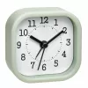 TFA Dostmann 60.1035.04 Quartz Alarm Clock, Pastel Green, 1 Alarm Time