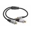 celexon Professional sztereó jack – 2x RCA M/F audioadapter