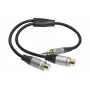 celexon Professional sztereó jack – 2x RCA M/F audioadapter