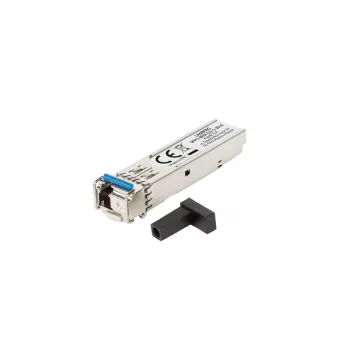 Lanberg SFP-BiDi modul, akár 20 km, 1 Gb/s, 1310/1550 nm, LC/UPC, A típus (SFP1-BIDI-LU-1-20-A)