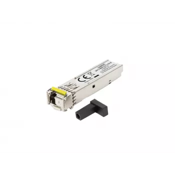 Lanberg SFP BiDi-modul, akár 3 km, 1 Gb/s, 1550/1310 nm, LC/UPC, B típus (SFP1-BIDI-LU-1-03-B)