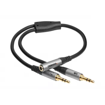 celexon Professional 2x sztereó jack audioadapter, M/F