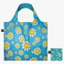LOQI Smiley táska – Flowers Blue