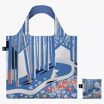 LOQI Moomin táska – Blue Forest