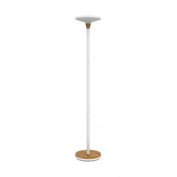 UNiLUX floor lamp 44.6 W white/bamboo