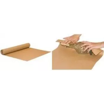 RAADHUIS csomagolópapír tekercsben, 750 mm x 250 m, barna kraftpapír, 70 g/m², barna csíkos