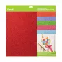 Cricut csillámkarton mintacsomag 30 x 30 cm, 10 lap, Brights (P)