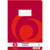 Herlitz School Notebook A4, 16 Sheets, Squared with Margin (Lineatur 26), FSC Mix