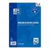 OXFORD ring binder insert A4 lined, 50 sheets