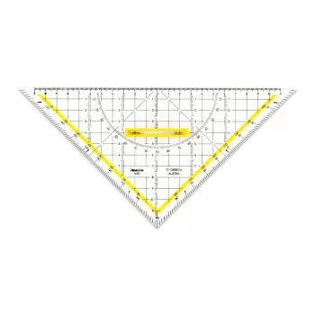 ARISTO geometriai háromszög fogóval, 25,0 cm