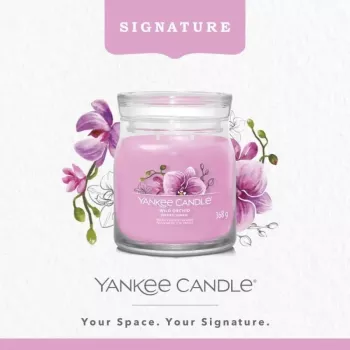 Yankee Candle Wild Orchid gyertya, közepes
