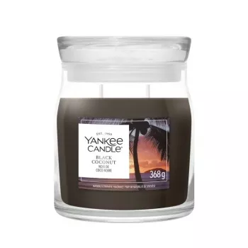 Yankee Candle Black Coconut gyertya, közepes