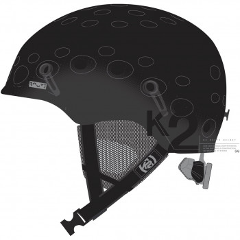 K2 ROUTE Men's Helmet 51-55, Black