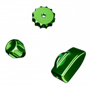 Ascher Racing Knob Kit Pro forgógomb-szett, Maniti Green