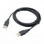 Akyga AK-USB-19 USB 2.0 hosszabbító kábel USB-A (M) – USB-A (F), 3 m, fekete