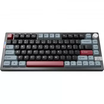 Montech MK PRO 75 billentyűzet, DE kiosztás, Gateron G Pro 3.0 Brown, fekete/többszínű