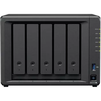 Synology DS1525neo+ 5 rekeszes NAS, 2,2 GHz, 4 GB DDR4, 2x 2,5GbE, 3 év garancia