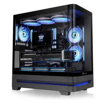 Thermaltake Arcus 290 TG ARGB midi-tower ház, fekete, edzett üveg