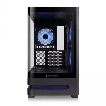 Thermaltake Arcus 190 TG ARGB Mini Tower PC Case, Black, Tempered Glass