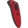 Socket Mobile DuraScan D760 V20 2D barcode scanner with charging dock, red