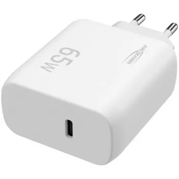 Ansmann Home Charger HC165PD USB-töltő, 1x USB-C, PPS, PD, Quick Charge, 65 W, fehér