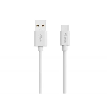 Equip 128846 USB-A–USB-C 2.0 kábel, 3 A, 0,5 m, fehér