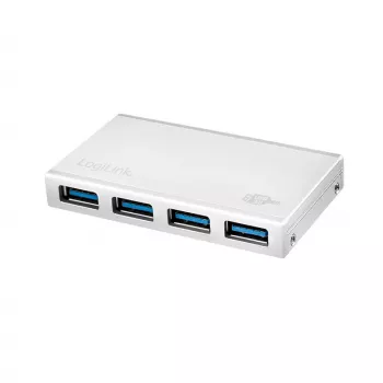 LogiLink UA0421 USB 3.0 hub, 4 port, tápegységgel