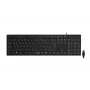 Speedlink NIALA SL-640008-BK billentyűzet, fekete, DE kiosztás