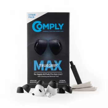 Comply MAX fülbetét AirPods Pro-hoz, fekete, L méret
