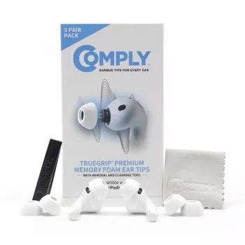 Comply fülbetét Apple AirPods Pro 3-hoz, fehér, L méret