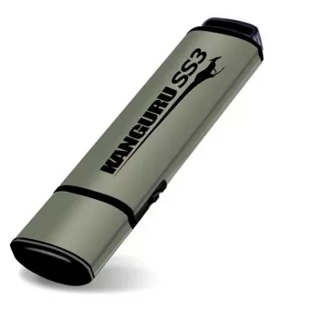 Kanguru SS3 KF3WP-128G USB 3.0 pendrive, 128 GB, fizikai írásvédelemmel