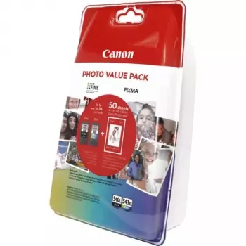 Canon PG-540L/CL-541XL Photo Value Pack tintapatronok (2 db), fekete + színes, 5224B007