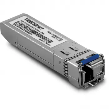 TRENDnet TEG-10GBS10D2 SFP+ transceiver modul, 10G, egymódusú, Dual-Wave, LC, 10 km