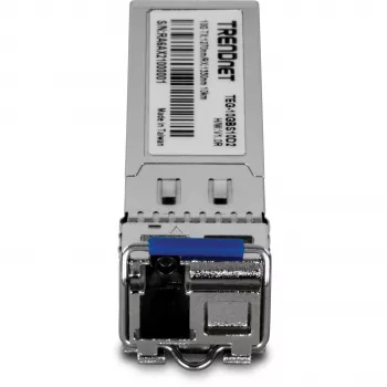 TRENDnet TEG-10GBS10D2 SFP+ transceiver modul, 10G, egymódusú, Dual-Wave, LC, 10 km