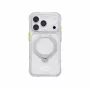 Skinarma Saturn MagSafe tok forgatható kitámasztóval iPhone 18 Pro / 17 Pro készülékhez, Frost