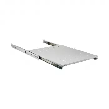 EFB Elektronik 691651NAGR.68 19″ 1HE polc, kihúzható, beépítési mélység 378–612 mm, 30 kg, RAL 7035