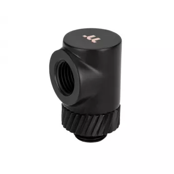 Thermaltake Pacific SF 90 Degree Adapter CL-W396-CU00MK-A, DIY-LCS csatlakozó, matt fekete