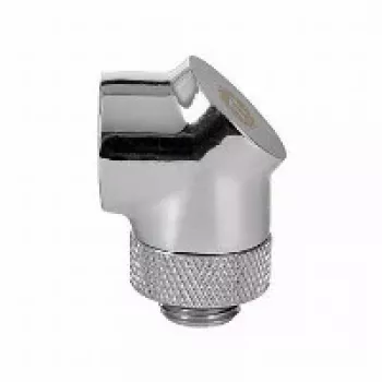Thermaltake Pacific G1/4 90 fokos adapter, króm