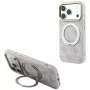 Guess Ring Stand 360 4G Classic Logo tok MagSafe-dzsel iPhone 18 Pro / 17 Pro készülékhez, rózsaszín