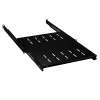 EFB Elektronik 691651NATS.68 19 inch 1HE kihúzható polc, beépítési mélység 378–612 mm, 30 kg, ST600+800, RAL9005