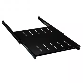 EFB Elektronik 691651NATS.68 19 inch 1HE kihúzható polc, beépítési mélység 378–612 mm, 30 kg, ST600+800, RAL9005
