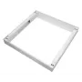 IT-BUDGET 90ITBSOSRK66G talp SRK hálózati szekrényhez, SxM 600 x 600 mm, 100 mm magasság, világosszürke