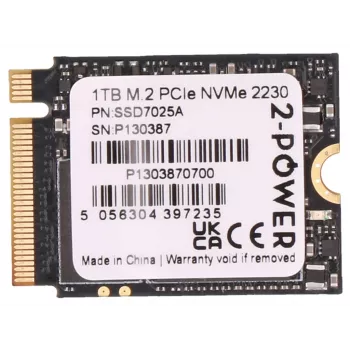 2-power SSD7025A M.2 2230 PCIe NVMe meghajtó, új