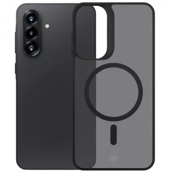 3mk Hardy Hazy MagCase tok Samsung Galaxy A17/A18 4G/5G-höz, fekete