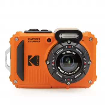 Kodak WPZ2 vízálló digitális fényképezőgép, 16 MP, narancssárga